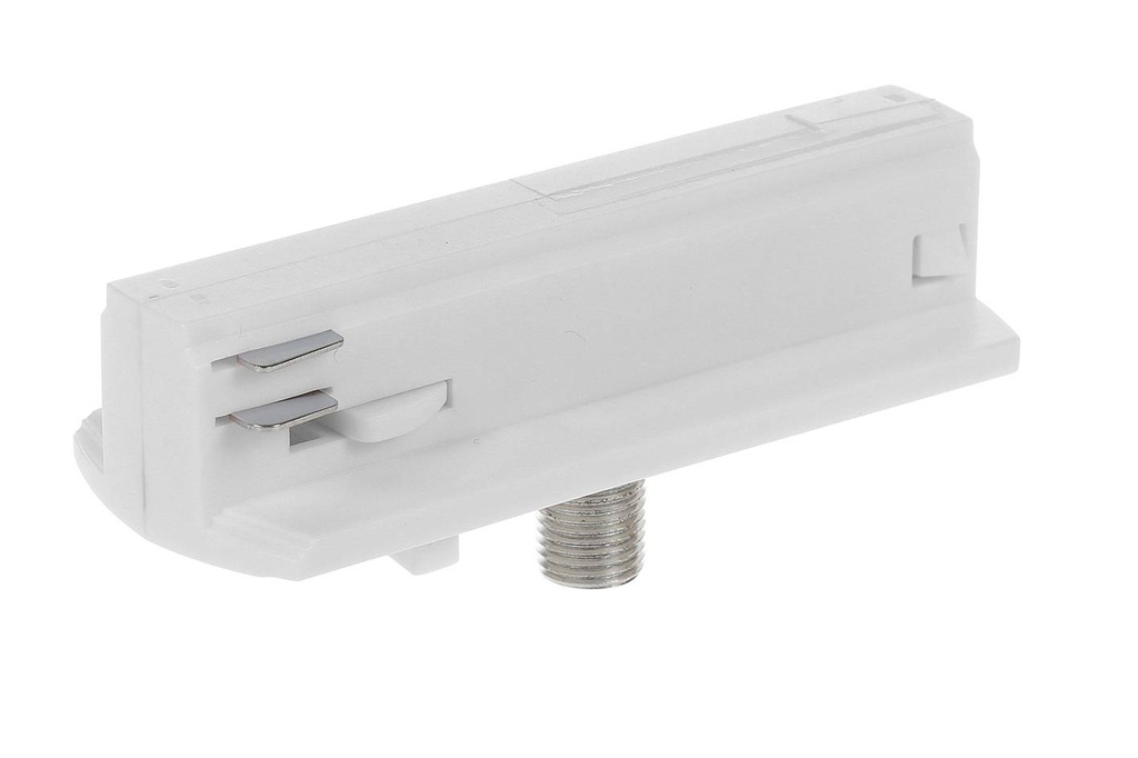 ADAPTATEUR 6A AVEC TUBE FILETE M10 BLANC