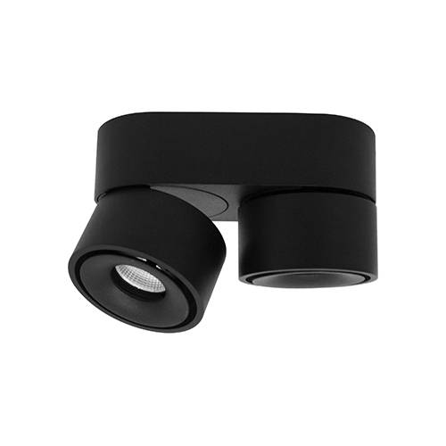 CLAC 2 MINI 2x8W 2x750Lm 3000K 38° DIM NOIR MAT