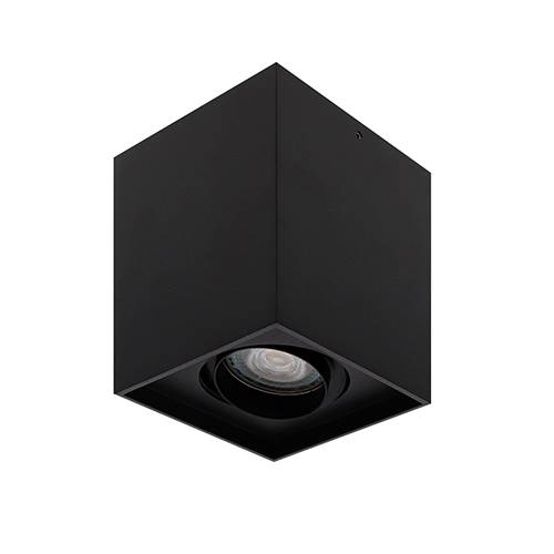 ALBA S GU10 MAX10W PAR16 Noir mat
