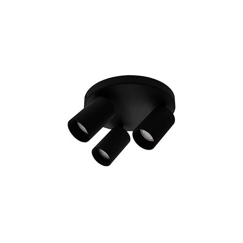 YUKO GU10 MAX 3X13W PAR16 NOIR MAT