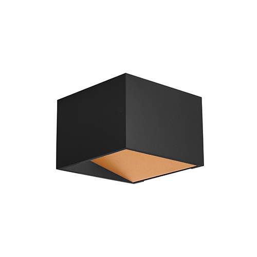 KAVA 5W 500Lm 3000K DIM Noir mat - Cuivre mat