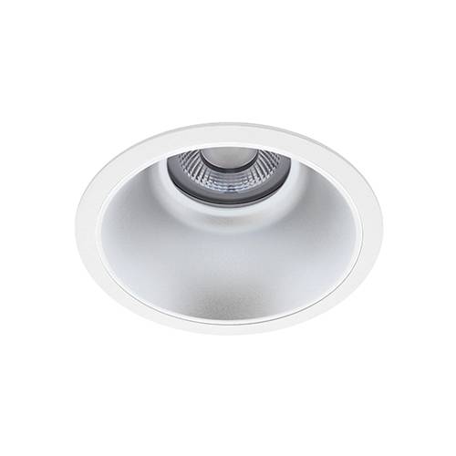 LYON 2 R 25W 3070Lm 4000K 60° IP44 DALI Blanc mat - Argent
