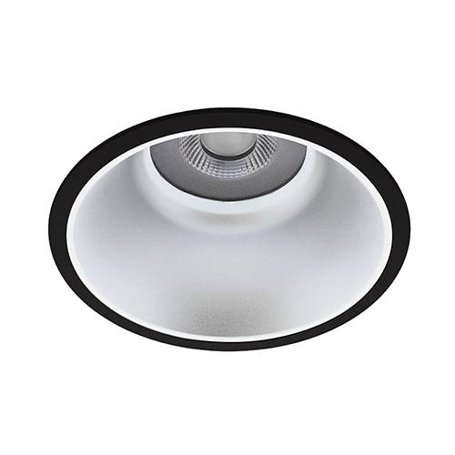 LYON 3 R 30W 4100Lm 4000K 60° IP44 NOIR MAT - ARGENT