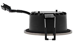 LP533 6W 600Lm 38° IP65 DIM NICKEL SATINE