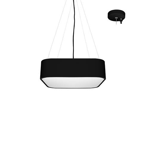 CAPRI S 1 P 20W 2400Lm 90° DIM Noir mat