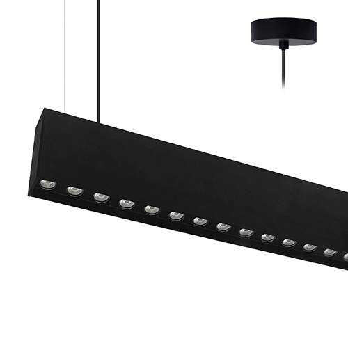 OTIS 2 P 30W+5W 4000K 60°+110° DIM NOIR MAT