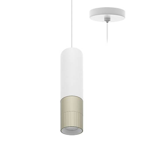 AUREA P 7W 715Lm 38° DIM BLANC MAT - CHAMPAGNE