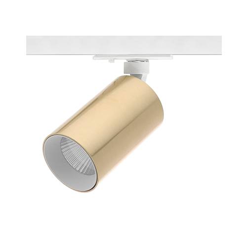 JACK T 10W 1120Lm 38° DIM Blanc mat - Laiton