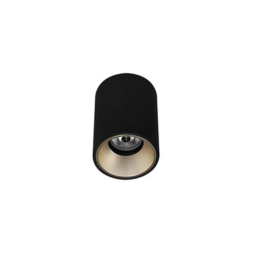 HAPPY 1 7W 3000K 600Lm 40° DIM Noir mat - Champagne