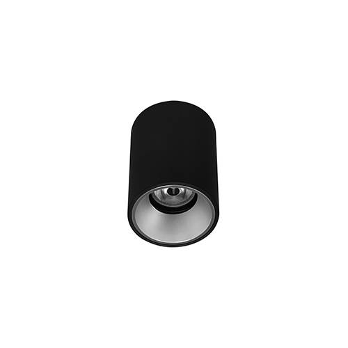 HAPPY 1 7W 3000K 600Lm 40° DIM Noir mat - Argent