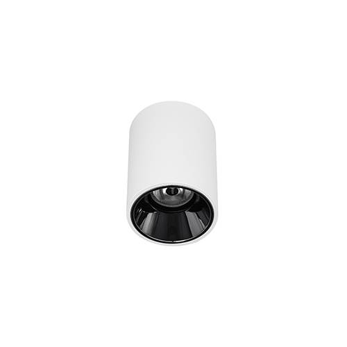 HAPPY 1 7W 3000K 600Lm 40° DIM Blanc mat - Chrome noir