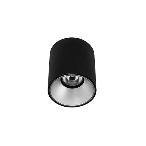 HAPPY 2 13W 3000K 1155Lm 40° DIM NOIR MAT - ARGENT
