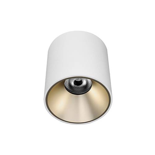 HAPPY 3 18W 3000K 1570Lm 40° DIM Blanc mat - Champagne