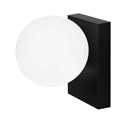ELLA 4W 375Lm 3000K IP44 180° Noir mat