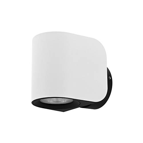 SNOOP GU10 MAX10W PAR16 IP54 Noir mat - Blanc mat
