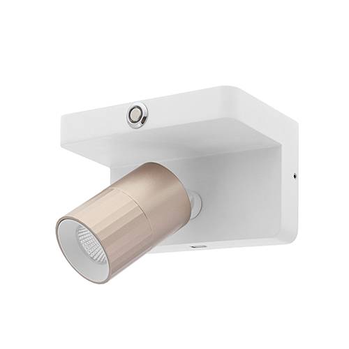 AUREA 4 W 7W 625Lm 38° DIM Blanc mat - Rose