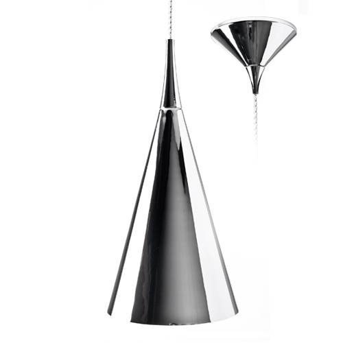 PYRA 200 E27 MAX40W LED/CLA/ECO CHROME