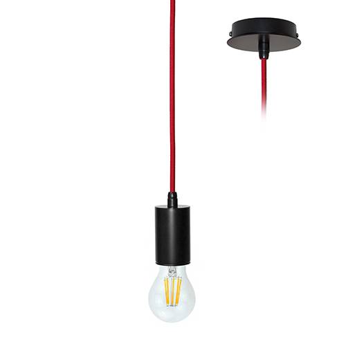 JANY 2 E27 MAX40W LED/CLA/ECO NOIR MAT