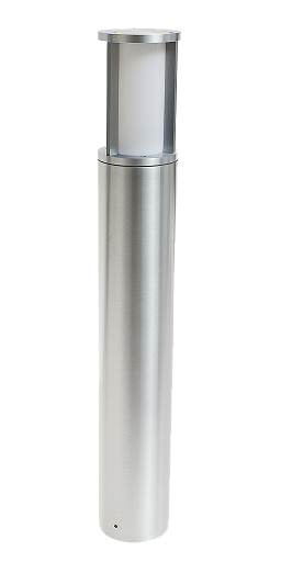Potelet extérieur rond E27 ALU