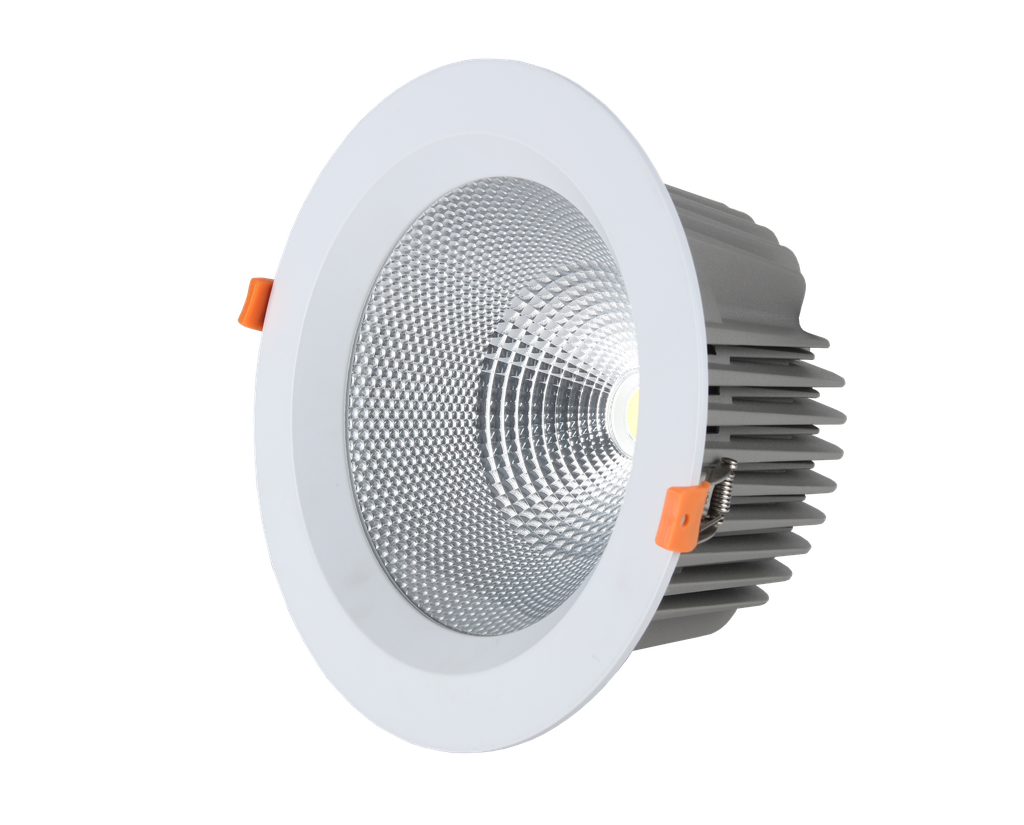 DOWNLIGHT Ø230mm 20W 4000K CRI>80 80° excl LIFUDdriver 500mA BLANC