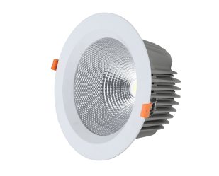 DOWNLIGHT Ø230mm 53W 4000K CRI>80 80° excl LIFUDdriver 1300mA BLANC