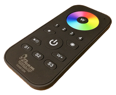 LED contrôleur RF RGB télécommande 4 zones (compatible avec L4Y1255)
