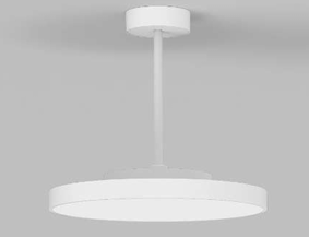 SIGN DIVA TUBE Direct Ø400mm H: 72mm IP20 On/Off Suspended