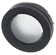 Spot encastré rond GU10/GU5,3 non orientable IP44 NOIR