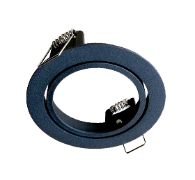 Armature orientable rond Spot Encastré pour module LED, excl Beam LED module (1268/1270) NOIR