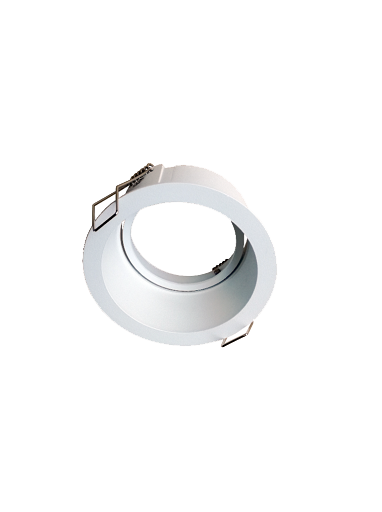 Armature ronde Spot encastré pour module LED, excl L4Y LED module (1268/1270) BLANC