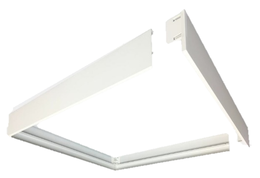 Cadre apparent 1202x302x50mm pour L4Y0506--0507