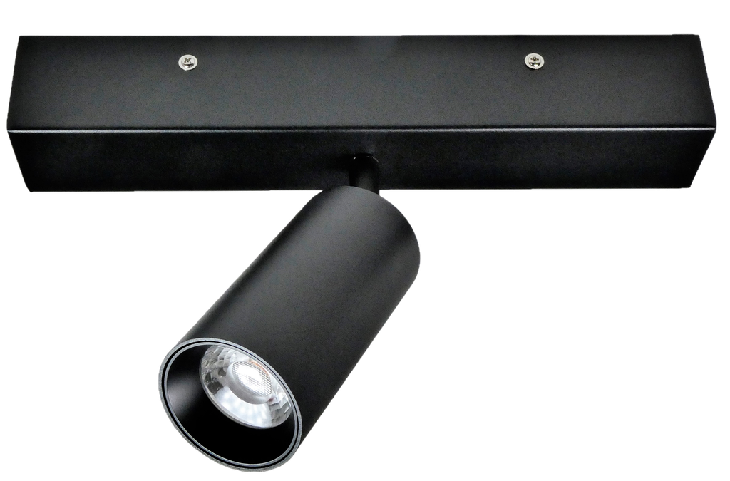 Plafonnier apparent 10W 40° IP20 800Lm CRI80 - incl LED-driver NOIR
