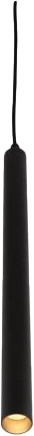 Suspension tube led 400mm 7W 2700K 600lm Noir/doré