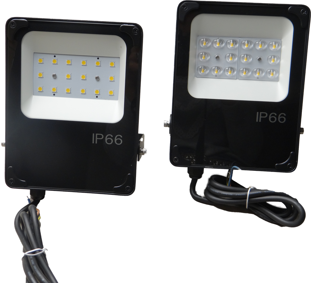 Projecteur LED symétrique 10W 140lm/w 1400lm 4000K IK08 IP66