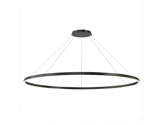Pendant Circular Downward ø2000 Surface LED 108W LED warm-white 3000K DALI-2 Black 8107lm