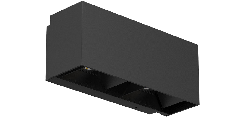 SPEQTRIS Applique murale UMEA 18W - 3000K - finition noir