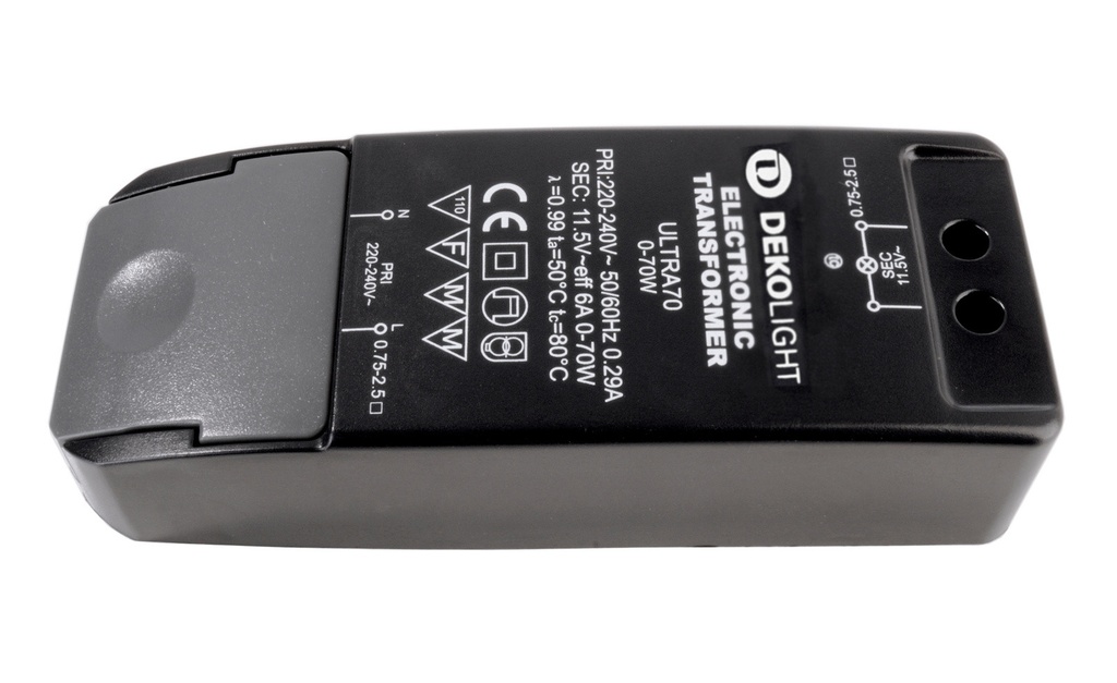 Power supply unit (CV, AC) dimmable - BASIC, DIM, CV, HALOGEN, Ultra 70