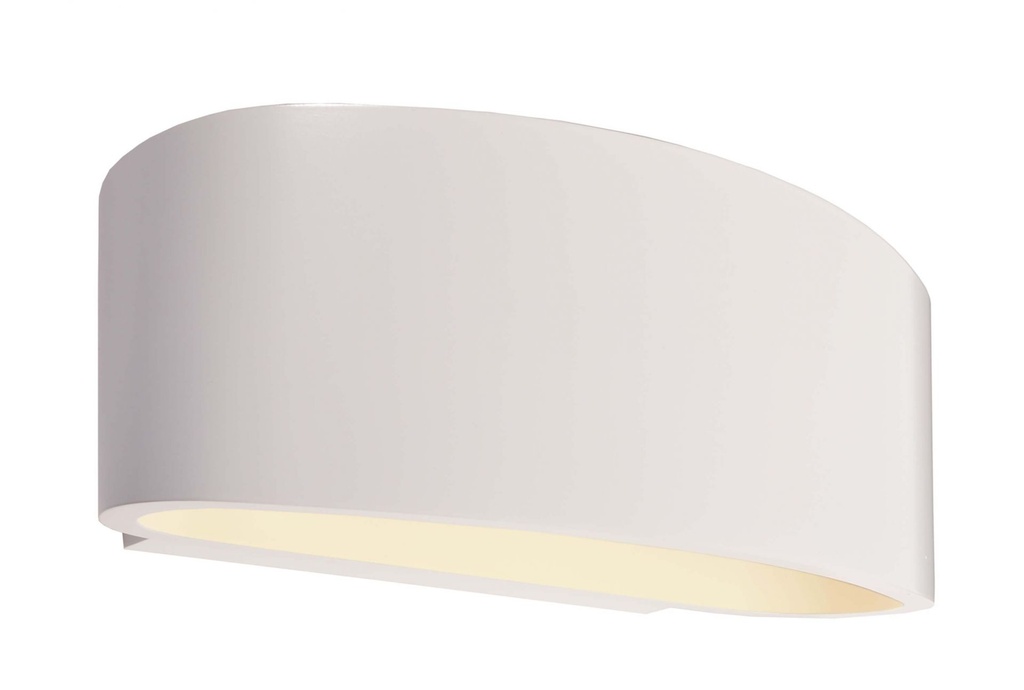 Surfacemountedwalllamp,Arietis,constantvoltage,220-240VAC/50-60Hz,numberofbases:1,G9,1xmax.42,00W,aluminumdiecasting,SignalwhiteRAL9003,IP20