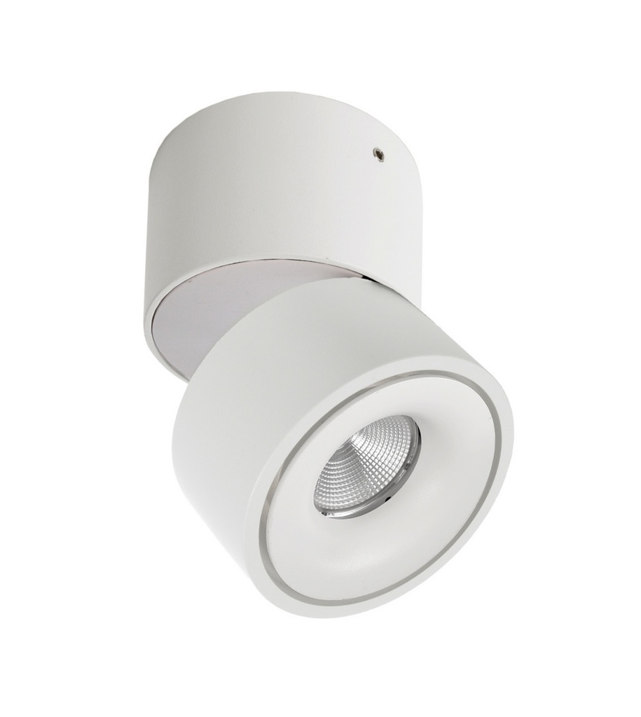 Surface-mounted ceiling light - Uni 2 Mini Tilt, 8 W, DIM, 3,000 K, white