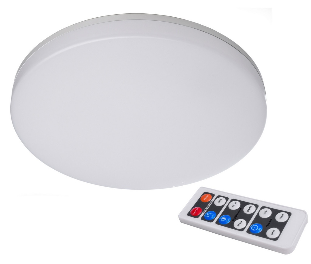 Surface mounted ceiling lamp, Altais 25W Motion, warm white+neutral white+cold white, constant voltage, 220-240VAC/50-60Hz, 25W, 2715lm, plastic, white, EEC:D, IP54