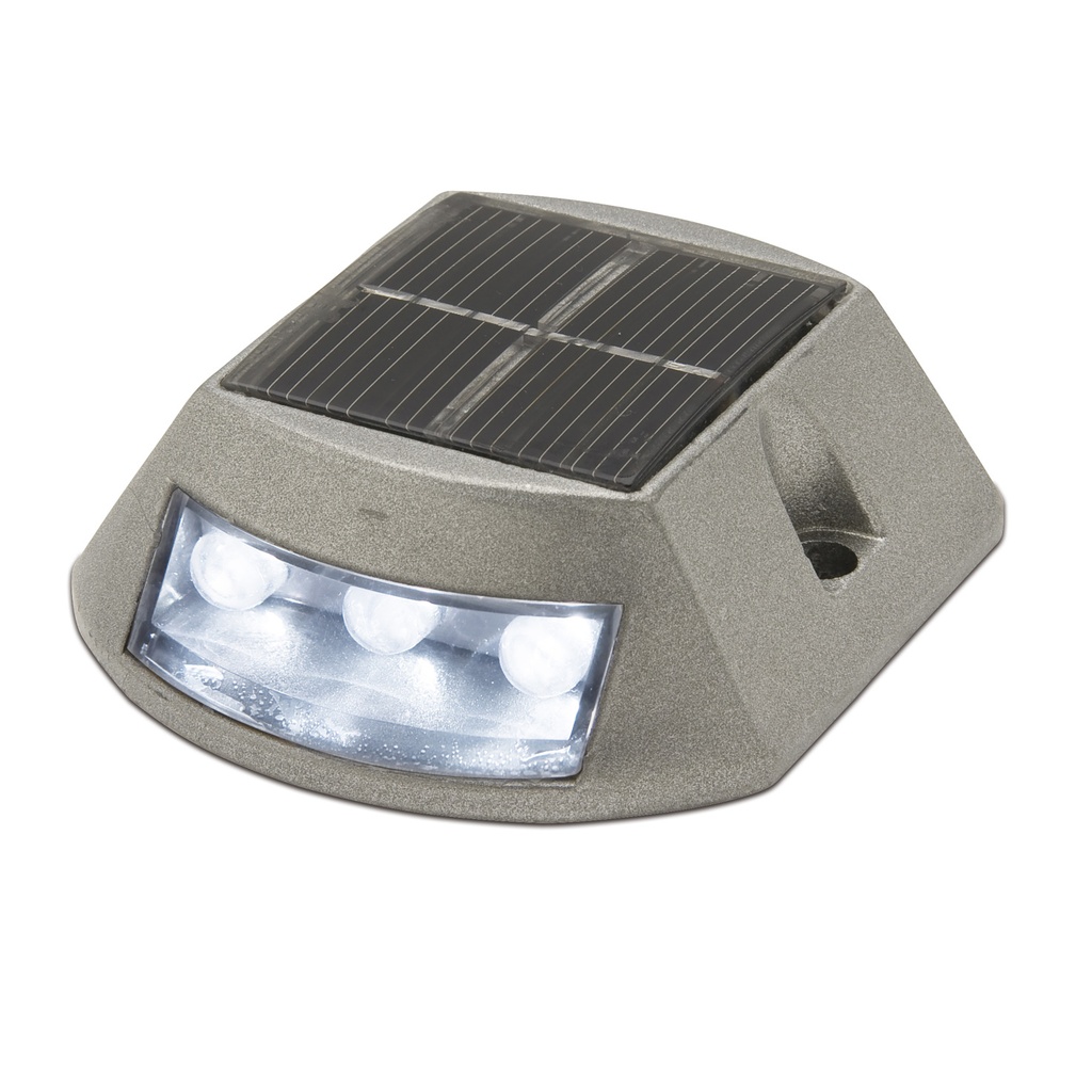 Montage en sol solaire INTI 1 Beam Flashing IP68 LED SMD BLANCHE 0.34W Gris