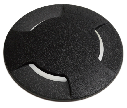 Sol encastré 3 d'émission BELGRADO-12 IP67 GX53 LED T2 3W 380lm/395lm/415lm CRI80 3000K/4000K/6500K Noir