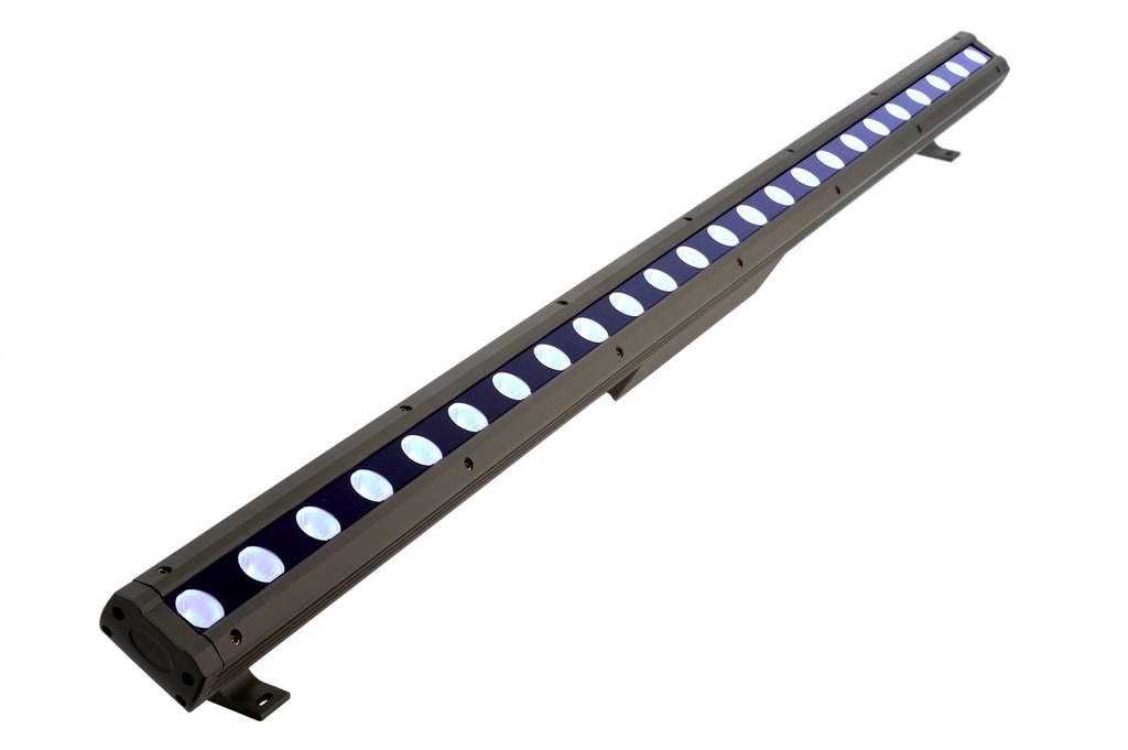 Wall washers - Wallwasher Caph asymmetrical, 60 W, RGB/3,000 K, grey