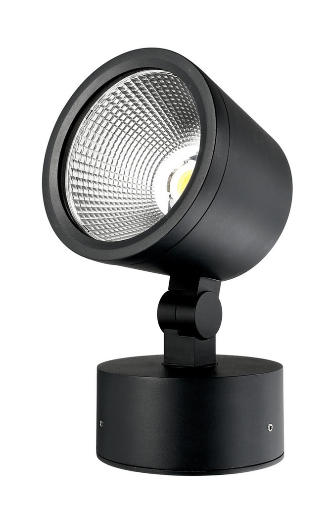 Ground-/Wall-/Ceilinglamp,Colt30WCOB,warmwhite,BlackgreyRAL7021,220-240VAC/50-60Hz,29,00W,EEI:G,IP65
