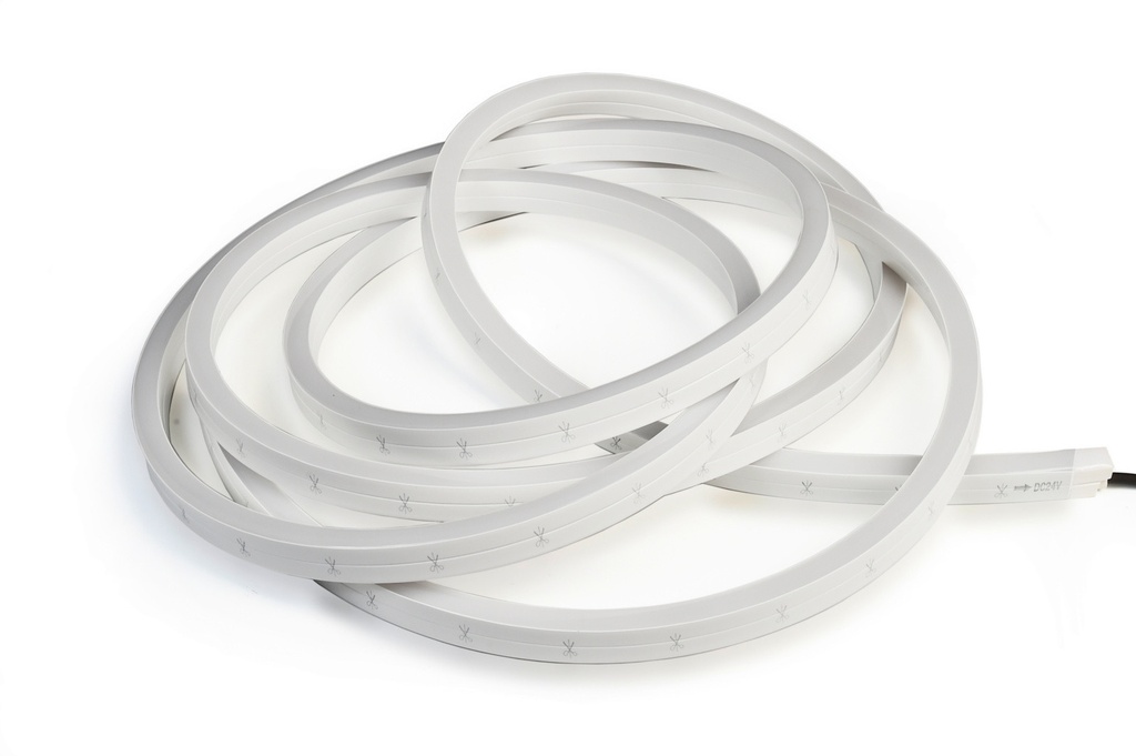 Flexible LED stripe, DFlex Line Side Side-View IP68 3000K, warm white, constant voltage, 24VDC, power in put:10W/m, length : 5000, EEC : G, IP68/max.2m