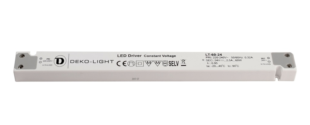 Power supply unit (CV, DC) - LONG-FLAT, CV, LT-60-24