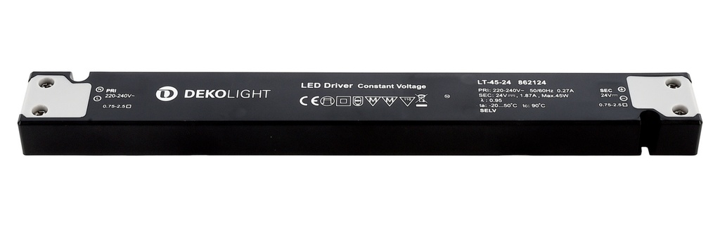 Power supply unit (CV, DC) - LONG-FLAT, CV, LT-45-24