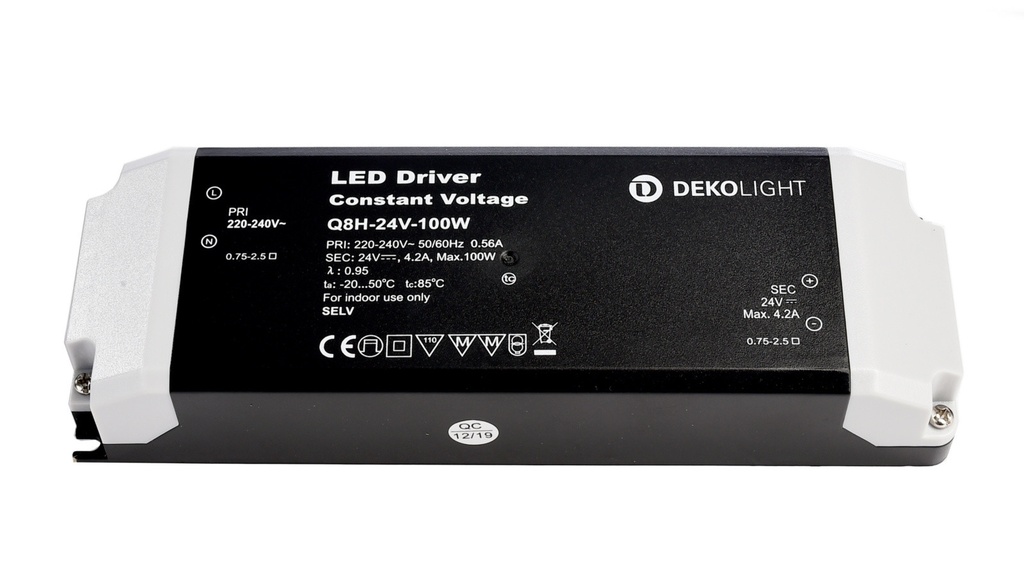 Power supply unit (CV, DC) - BASIC, CV, Q8H-24-100W
