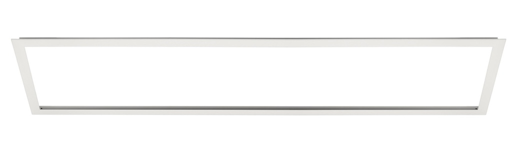 Recessedframefor300x1200mmPanel,aluminum,white,Length:300mm