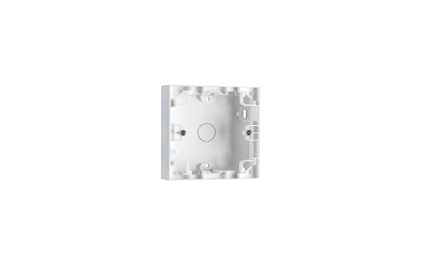 EndCapF-AU-01-08Set2pcs,plastic,white,Length:14mm